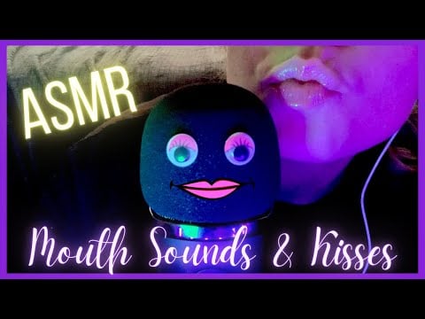 ASMR - Mouth Sounds and Kisses💋for Deep Relaxation | Tingles Guaranteed! (Lipgloss applying,Tingly)