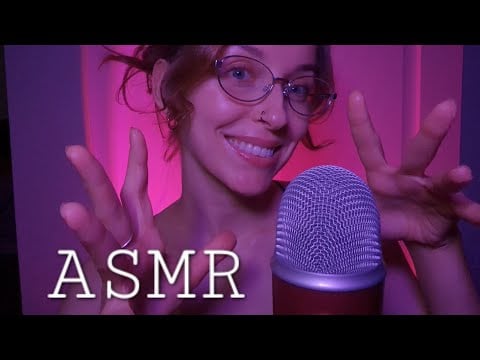ASMR Chill Sesh: Rambling, Tapping, Hand sounds and movements 