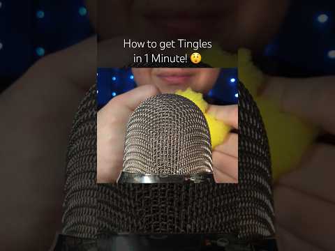 How to get Tingles in 1 Minute! #asmr