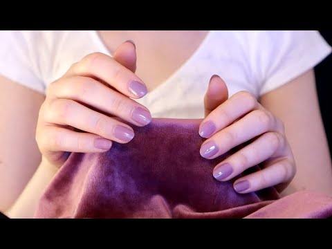 ASMR Mic Rubbing with Fabrics (No Talking)