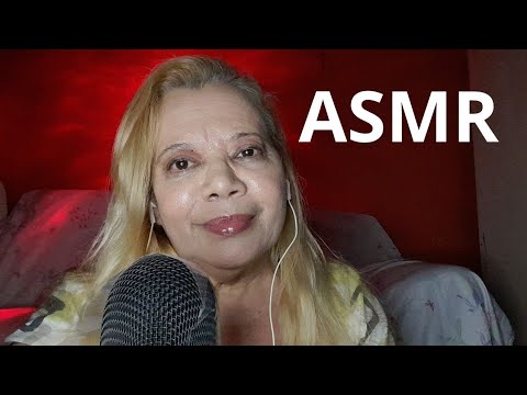 ASMR  Fazendo Make em mim  para você  dormir. 😴😴💤