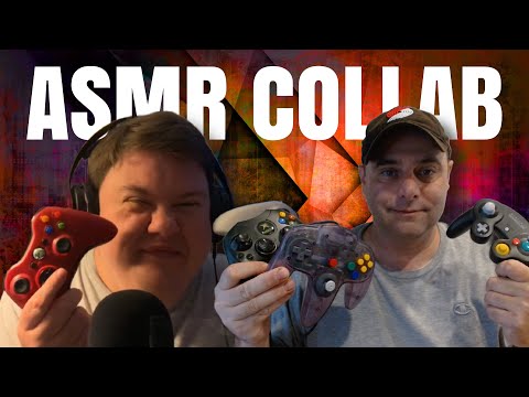 ASMR COLLAB WITH SLIPINTOSHADOWS ASMR | CONTROLLER SOUNDS BATTLE!