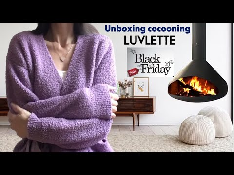 ASMR * Unboxing cocooning * Black friday Luvlette