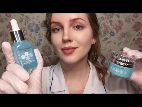 АСМР Косметолог. Очищение Кожи и Массаж Лица с Маслом • ASMR Face Cleansing. Oil Face Massage