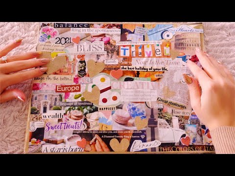 ASMR | Analyzing My Vision Board (It Came True)! 💍