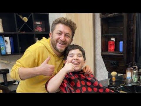 HAIRCUT FOR MY SON ( LIVE ) ASMR SLEEP SOUNDS DEEP RELAXING
