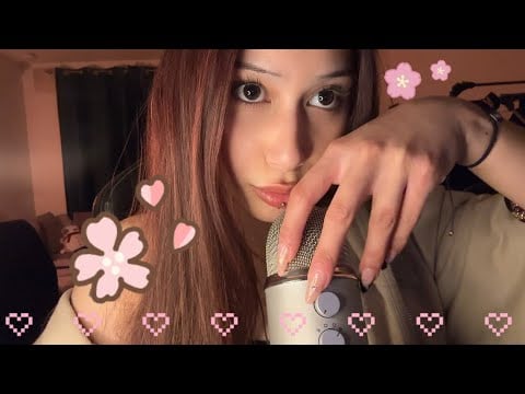 asmr 𓏲 ๋࣭ ࣪ ˖🎐 mouth sounds, mic triggers + whispers ** ⋆ ˚｡🌸⋆ ˚｡