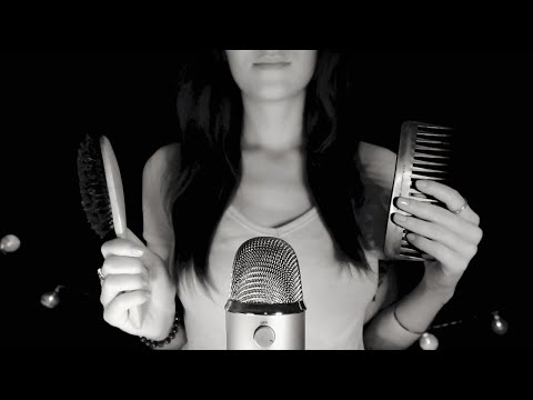 Relaxing Hair Brushing [ASMR] I help You fall asleep