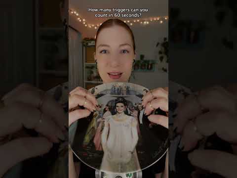 How many triggers can you count in 60 seconds #asmr #asmrsounds