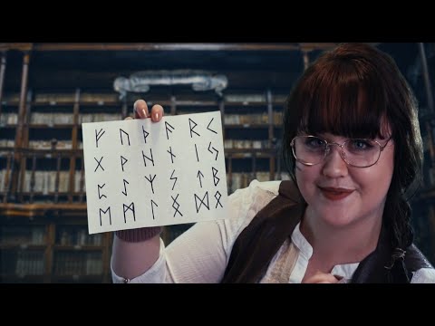 ASMR | Teaching You Runes | Dwarven Library, Teacher Roleplay | Adventures in Knapwin, Part VII