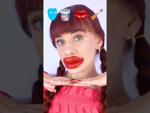 ASMR Gummy Balls Honey Candy, Jelly Face Mask, Chewy Lips