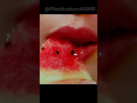 El sonido de esta mordida es otra cosa 🤤🍉