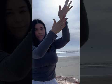 Lofi ASMR: sitting on the beach, letting the ocean waves serenade us 🌊 #lofivibes ￼