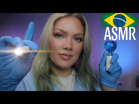 ASMR Medica Aliviando a Sua Dor De Cabeça | Barulhinho de Chuva