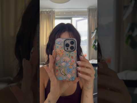 Lofi phone case unboxing #asmr #casetify #tapping