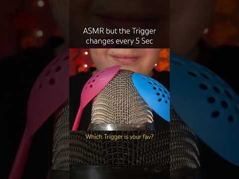 Which Trigger is your fav? ❤️ #asmr