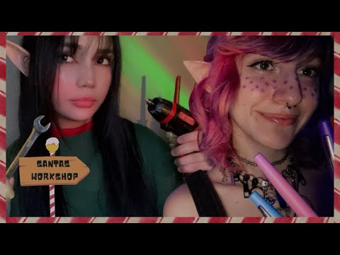 ASMR Christmas Elves Fix you up 🧝‍♀️🎄(You’re a toy)