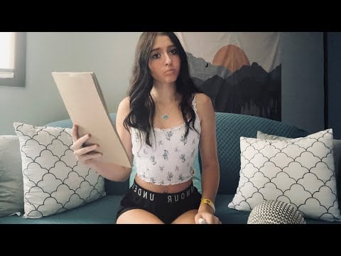 ASMR~ Therapist Conducts a Depression Assessment 📝