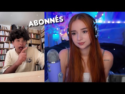 JE RÉAGIS À L'ASMR DES ABONNÉS (6 ans 🎂)