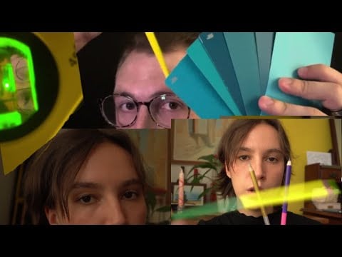 ASMR Tests, Instructions, Colors & @ASMREliza Roleplay (Collab)