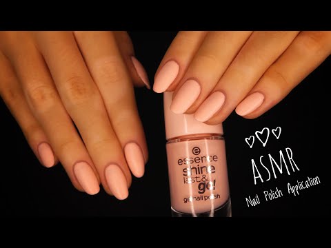 ASMR ITA 🇮🇹 Nail Polish Application & Italian Whisper 💅🏻 Video Chiacchiericcio Insieme a TE! ❤🎧