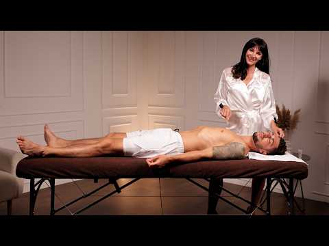 Tranquilizing Men's Face Massage for a Deep Sleep