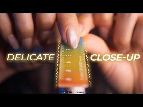 ASMR Delicate Close-Up Triggers for Deep Sleep (No Talking)