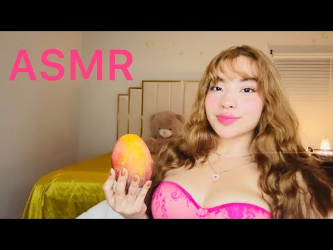 {ASMR }Comiendo manguito RICOOO!💖🥭