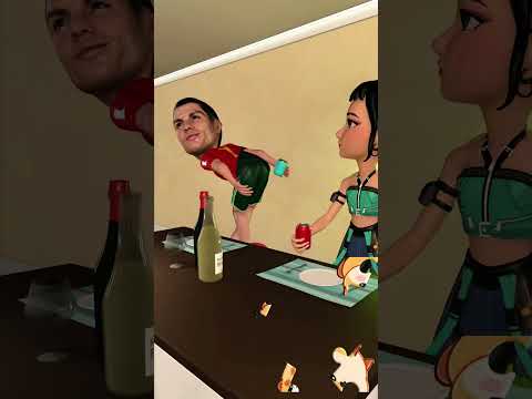 Ronaldo and Zoye’s Stinky Kitchen Adventure! #memes #fartvideo