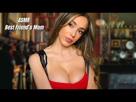 ASMR Best Friend's Mom Kisses You at Midnight | soft spoken