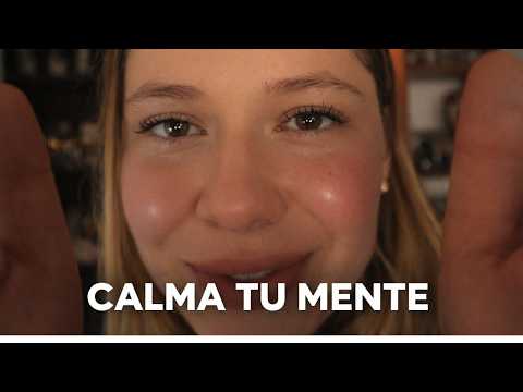 ASMR para Ansiedad 😴 Te ayudo a dormir y calmar tu mente (Atencion Personal)
