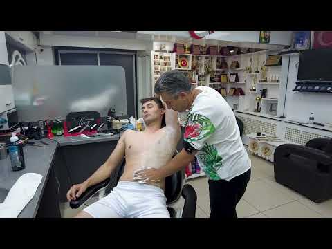 ASMR RELAXING CHAIR AND SCALP MASSAGE WITH MUNUR ONKAN