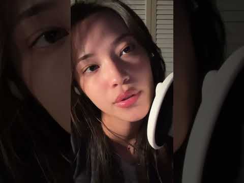 ASMR mouth sounds unintelligible inaudible whispering 3dio #asmr #asmrshorts #asmrsounds #shorts