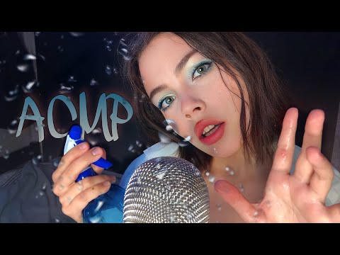 оОЧЕНЬ 💦МОКРОЕ АСМР ☔️\ звуки рта, дождик, влажные звуки рук