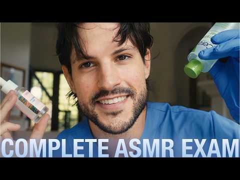 ASMR Medical Exam: Your Skin Checkup & Treatment (Personal Attention)