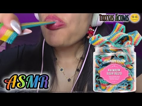 ASMR | SONIDOS PEGAJOSOS Y CHICLOSOS | SUPER RELAJANTE #asmr #asmrmouthsounds 