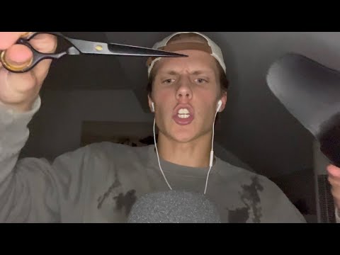 1 MINUTE Crazy Haircut ASMR