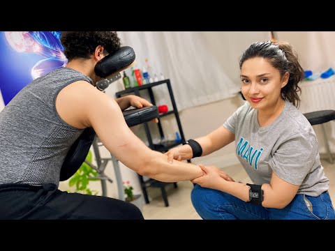 ASMR Massage Sedef - STRONG Relaxing  (Arm Massage)