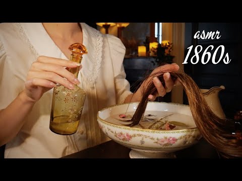 ASMR | Une servante s’occupe des cheveux de Mademoiselle (fin 19ème)