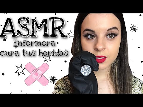 ✨ ASMR en español | ENFERMERA cura tus heridas ✨