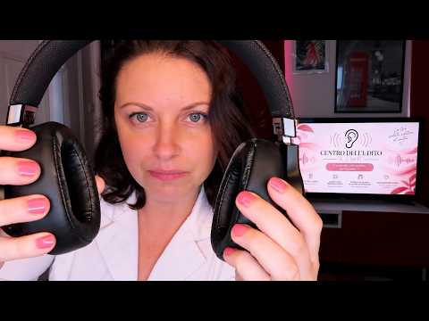 ASMR ITA 👂La dottoressa ti visita le orecchie