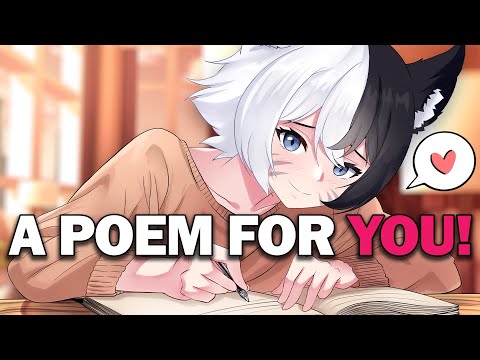 Femboy Poet Can't Stop Writing Love Poems About You ASMR 💌