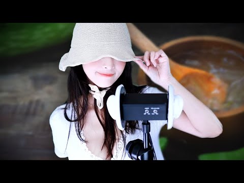 ASMR l ALOE-GEL Ear Massage (알로에 수딩젤 귀마사지)