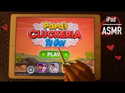 😴 iPad ASMR - 🍗 Making Delicious Chicken - Clicky Whispers