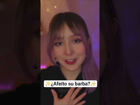 ⭐ASMR barbería 🪒✨ | Afeitado con espuma