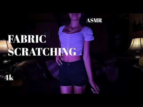 Dark Princess Relaxes You.🪄😴 (Shorts Fabric Scratching Edition) 