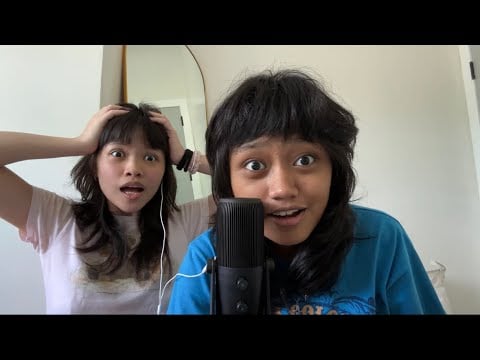 asmr lesbian couple tries to convince u to leave ur toxic bf (highly improvised)
