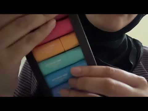 ASMR | 1 minute tapping on highlighter box (Tapping sounds)
