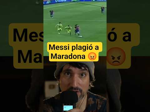🇦🇷 MESSI PLAGIÓ A MARADONA 😳😳😳