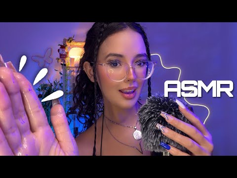 ASMR mas é IMPOSSÍVEL você não se arrepiar 🫪 óleo nas maos, sons de b0ca, hand movements 🧸